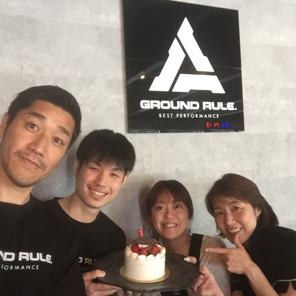 GROUND RULE.1周年